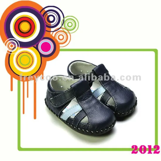 Designer soft sole baby sandals for little boy PB-1025NV