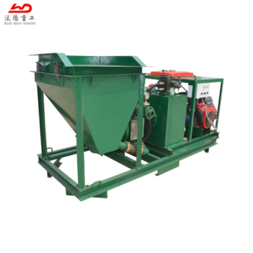 Affordable Low-Maintenance Gasoline-Powered Cement Concrete Mixer and Shotcrete Pump with Hose System