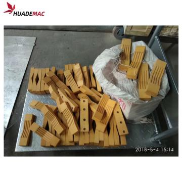 rubber blocks for pipe profiles haul off machine