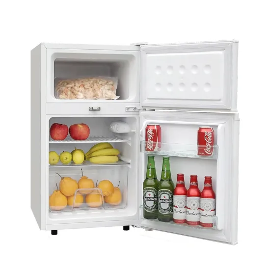 98L DC Compressor Refrigerator with Solar DC Power Supply - Double Door BCD-98