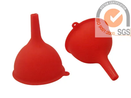 Filling Funnel In Silicone In Red 