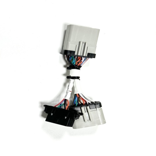 Cavo sdoppiatore a Y femmina OBDII da 16 pin a maschio OBD con connettore da 14 pin, cablaggio adattatore diagnostico