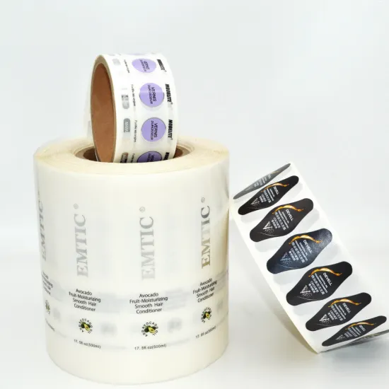 Beautiful Modern Personalized printing design  Sticker label