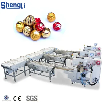 Chocolate Wrapping Machine for Ferrero Rocher and Coated Wafer Ball Chocolates