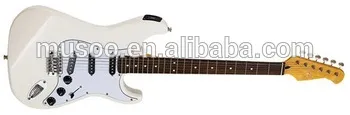 Musoo Brand Electric Guitar ST Style in White color(MST2050)