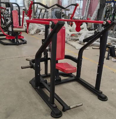Seated Wide Pull Down Trainer Plate Loaded Machine