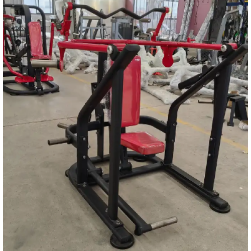 Seated Wide Pull Down Trainer Plate Loaded Machine