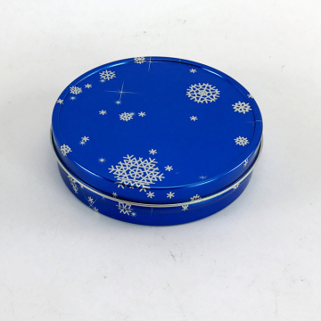 Étain rond fait sur commande de bidon de bidon de café en métal fait sur commande
