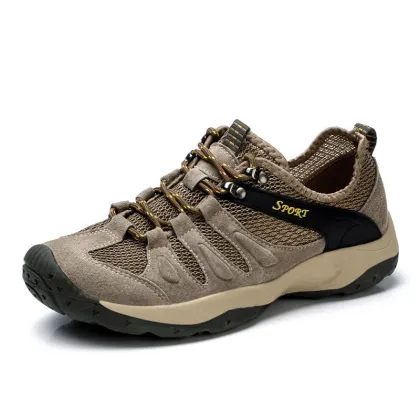 BS023 Men's Lightweight Breathable Quick-Drying Hiking Shoes