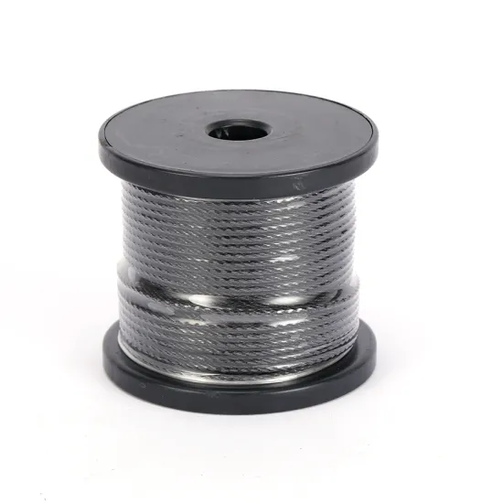 pvc coated stainless steel wire rope