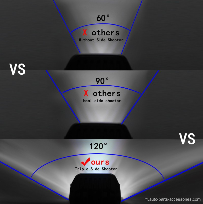 Lautres de conduite de travail Hid Vehicle Lights