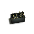 2.0 × 4.3 Conector femenino en línea de doble fila