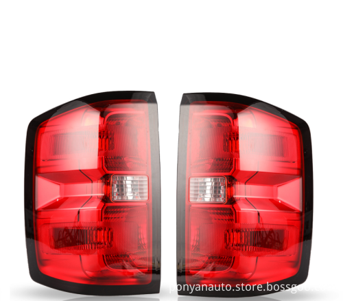 Diamond Quality Pickup Truck Tail Light Customized Rear Lamp for Chevy Silverado 1500 14-19 / GMC Sierra 3500 HD 15-19
