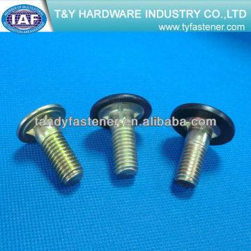 Capped Class 4.8 Fin Neck Carriage Bolts for silo parts