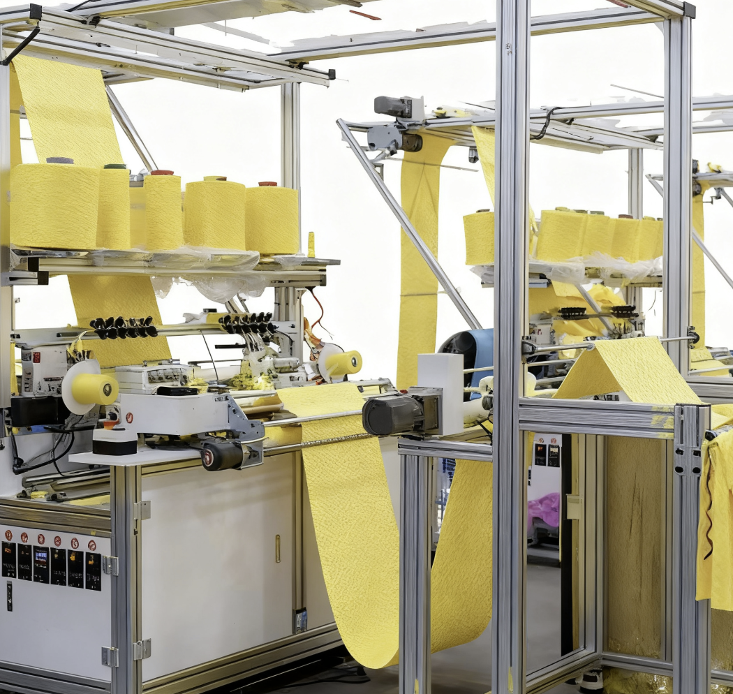 Towel sewing automation system