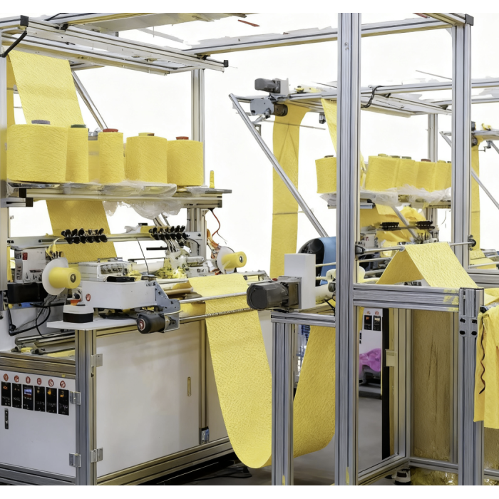 دستگاه حوله دوخت خودکار برای کارایی