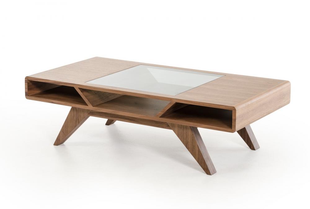 Nova Mid-Century Walnut Coffee Table