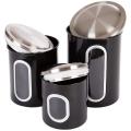 Food Storage Stainless Steel Canister Set