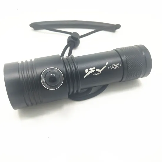 Waterproof LED Diving Flashlight - Portable Underwater Torch