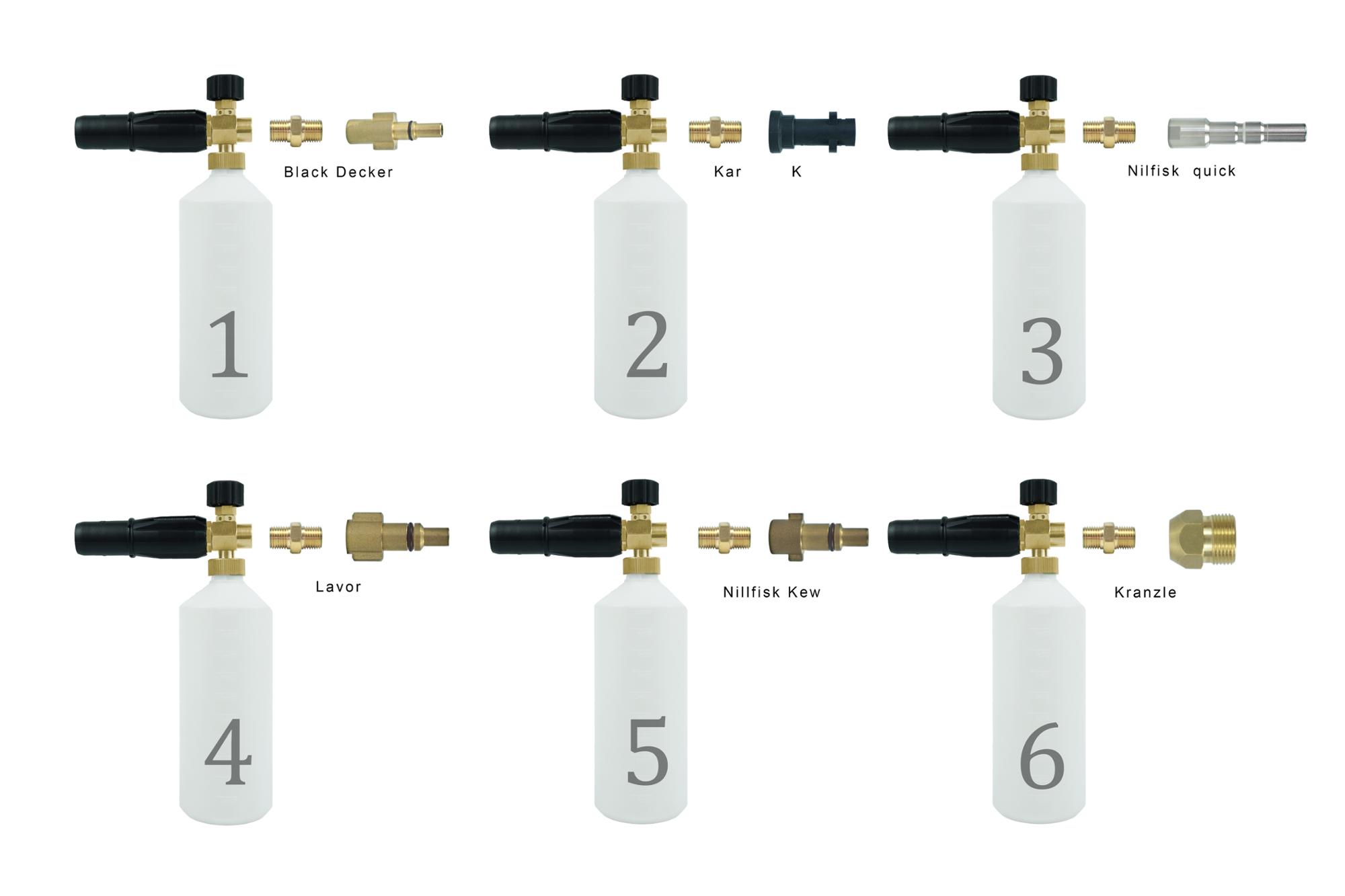 pressure washer gun snow foam lance car foam washer