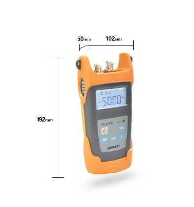 Fiber Optic Tester: Optical Power Meter + VFL + RJ45 Network Tester
