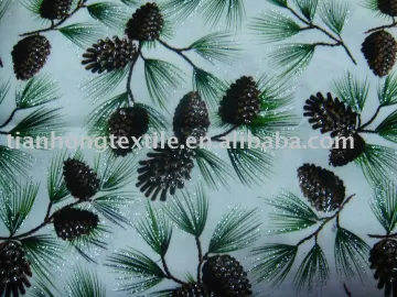 100% Printed Plain Cotton Fabric Flower Print