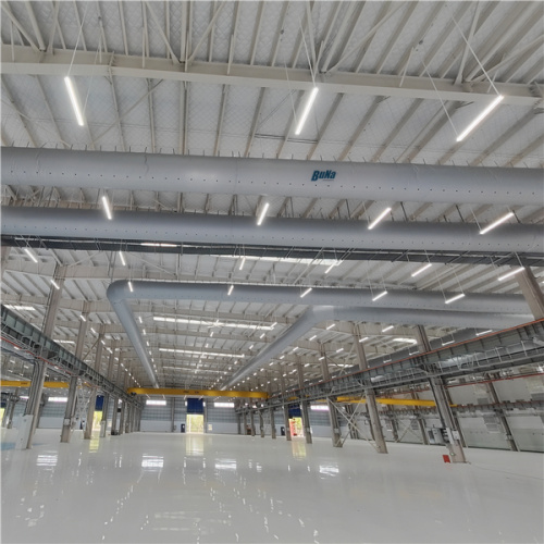 Bagged Air Ducts for Tall Spaces
