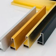 Elegantes perfiles de marco de imagen de aluminio para pantallas de arte