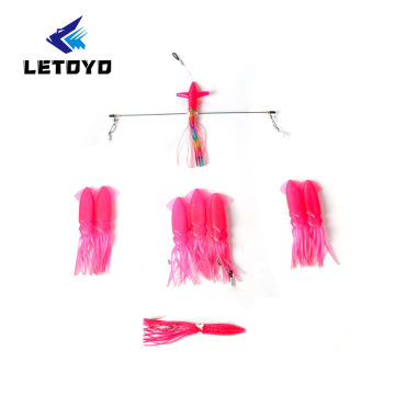 Letoyo 18 "Fiskespridare bar med glödlampor och trollande fåglar för offshore -användning