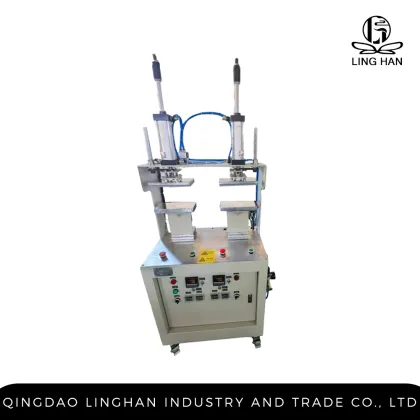 Two-head Planar Garment Label Heat Press Machine