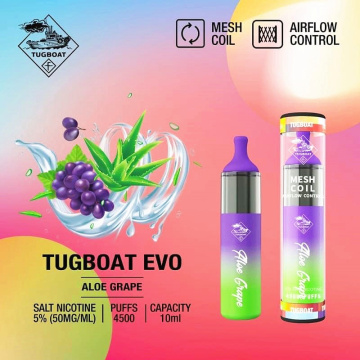 Tugboat Evo 4500 Puffs descartáveis ​​Ecig para venda