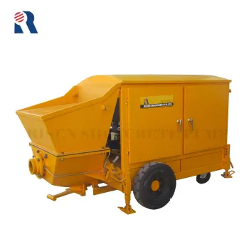 Small Shotcrete Piston Pump: Concrete Spraying, Pumping, and Grouting Machine