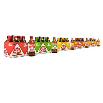 Six bottle pack beer packaging box for Australia and Africa market