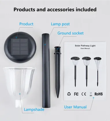 New tulip Solar lawn lamp