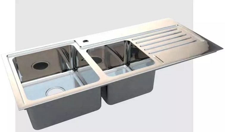 SUS 304 Above Counter Kitchen Sinks