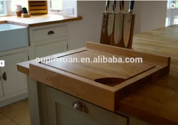 bamboo chopping board with lipped edge new design bamboo cutting borard with groove bamboo corner cutting baord wholesale