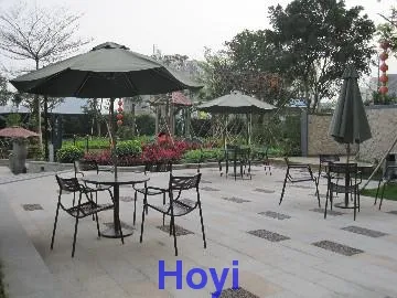 Rust-resistant outdoor metal table with reasonable price