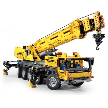 2590PCS Mobile App Control Mechanical Crane - 13107 2.4Ghz Remote Control Toy for Children's Education