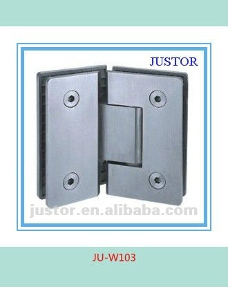 Stainless steel shower hinge for bathroom