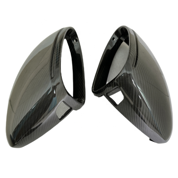 DRY CARBON FIBER SIDE MIRRORS REPLACEMENT FOR PORSCHE PANAMERA 2017-2019: Enhance Your Driving Experience
