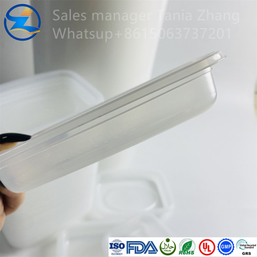 High quality White PP fresh-keeping box (lunch box)