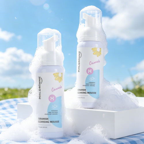 Espuma de limpeza suave Ceramida para pele sensível