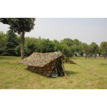 Durable Camouflage Oxford Frame Tent for Single Use