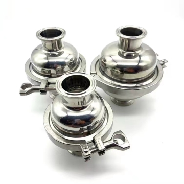 304/316 Clamp Connected Stainless Steel Outlet Filter - Sanitary Ball Filter