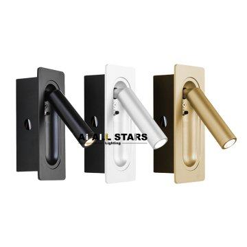 Simple Style Adjustable LED Wall Lamp for Bedrooms