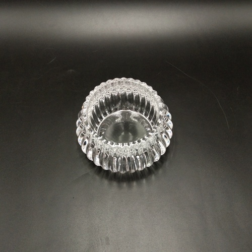 Handgemaakte mini kristallen glazen kandelaar