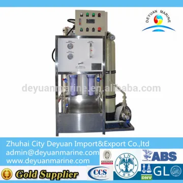 5 T/D Marine Fresh Water Maker Fresh Water Generator For Ship