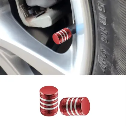 Universal Corrosion-Resistant American Flag Tire Valve Stem Caps and Covers for Car Tires