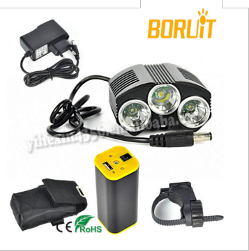 Rechargeable T6 3000 Lumen LED Bike Front Light