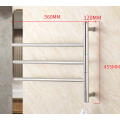 Aquecedor de toalhas Round 3 Bars de cromo polido